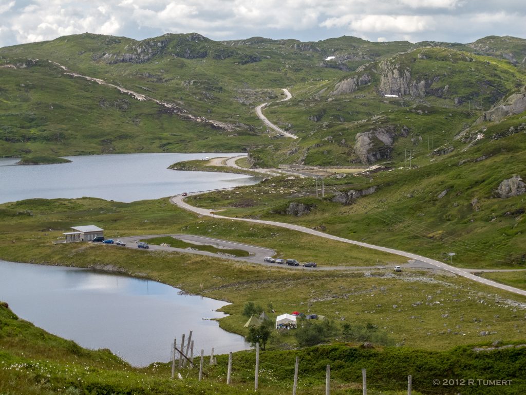 Utsikt fra Rossfjorden