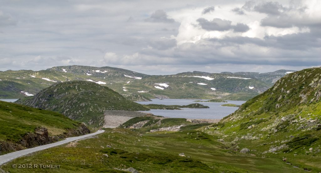 Utsikt mot Rossfjorden